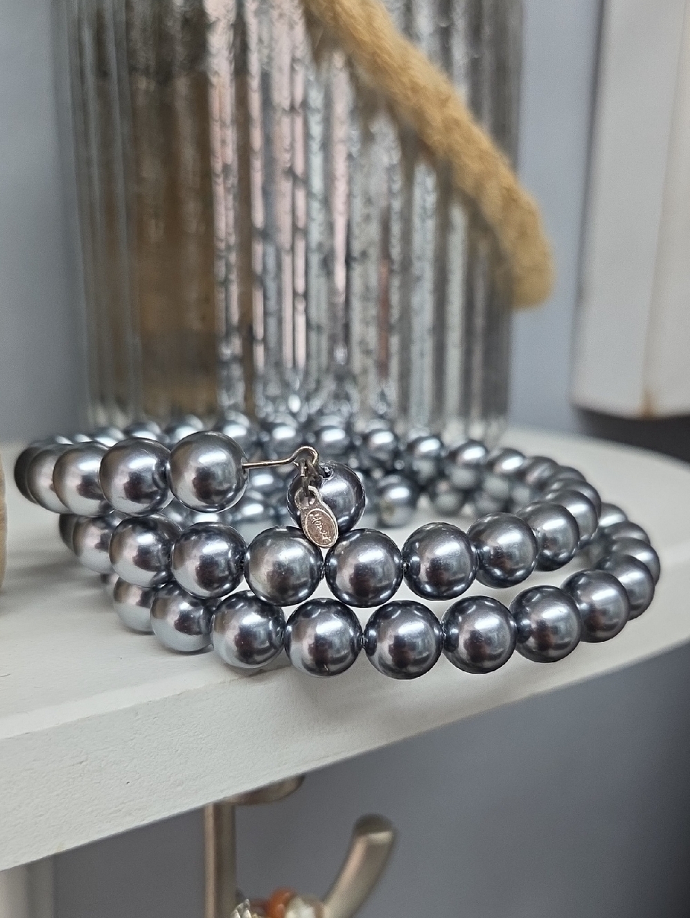 🚨Signed Monet Faux Pearl Wrap Around Necklace - Women Jewelry